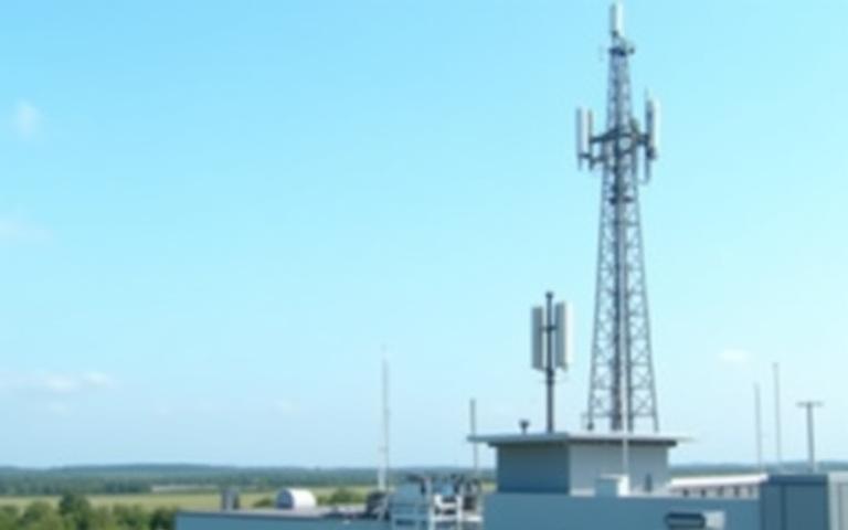 Image showing telecommunications infrastructure like cell towers or network cabling
