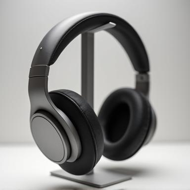 Image of premium wireless over-ear headphones